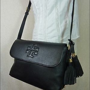 Mint❤️Tory Burch black Thea messenger crossbody